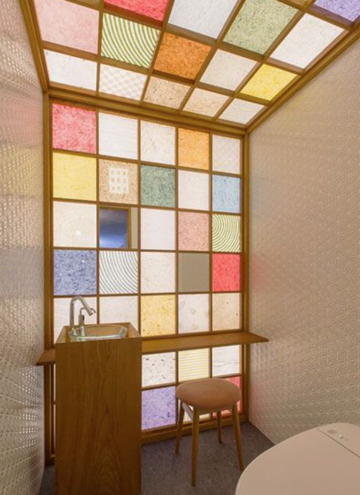 Translucent panel interior